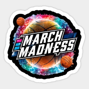 march madness basketball Sticker